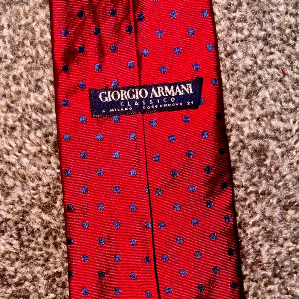 Giorgio Armani neck tie